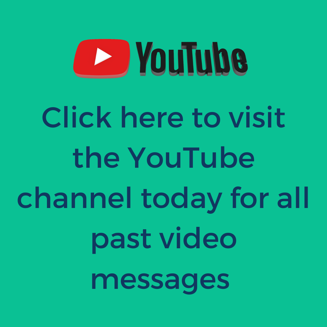 stay up to date with all our message videos by subscribing to the YouTube channel today!
